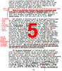 Page 5 of DeWolfe's Statement of the Case, his opinion that the prosecution of Tokyo Rose must fail, annotated by Frederick Close